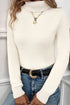 'Romilda' Turtleneck Knit Sweater - Celes Fashion